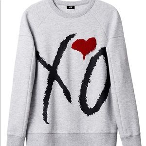 The Weeknd XO H&M Grey Pullover